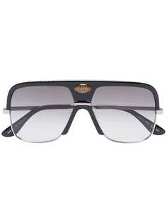 Gucci Eyewear солнцезащитные очки-авиаторы с градиентными линзами