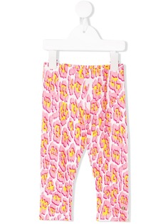 Roberto Cavalli Junior леггинсы с леопардовым принтом