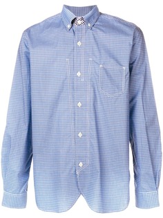 Junya Watanabe MAN приталенная рубашка в клетку