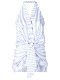 Blugirl топ с вырезом-халтер