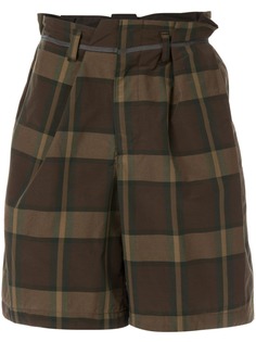 Kolor клетчатые шорты строгого кроя
