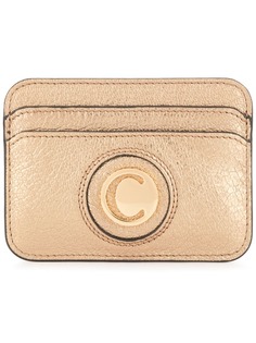 Chloé картхолдер с логотипом