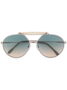 Tods затемненные солнцезащитные очки-авиаторы Tod’S