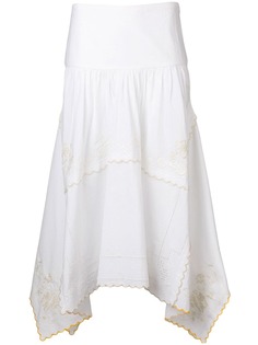 See By Chloé юбка с вышивкой