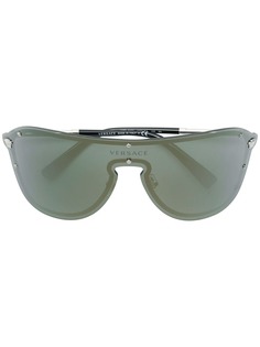 Versace Eyewear солнцезащитные очки-авиаторы без оправы