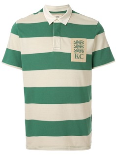 Kent & Curwen рубашка-поло в полоску