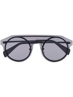 Yohji Yamamoto солнцезащитные очки-авиаторы YY7013