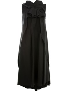 Aganovich oversized knot detail dress