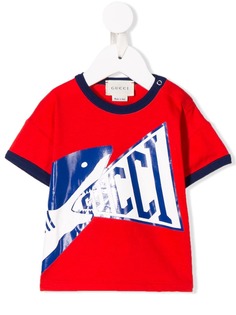 Gucci Kids футболка с логотипом