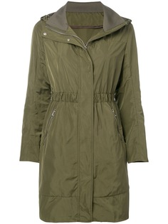 Moncler пальто с эластичным поясом