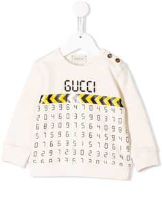 Gucci Kids толстовка с принтом