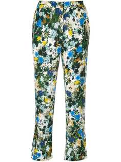 Erdem floral print cropped trousers