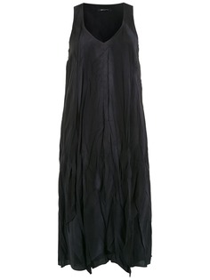 Uma Raquel Davidowicz платье миди Loreta с мятым эффектом