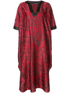 Josie Natori кафтан с вышивкой