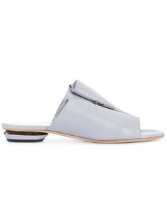 Nicholas Kirkwood мюли с деталью со складкой