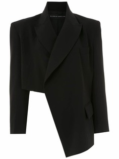 Gloria Coelho блейзер ассиметричного кроя