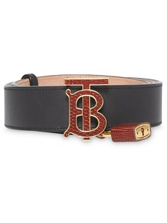 Burberry ремень с монограммой TB