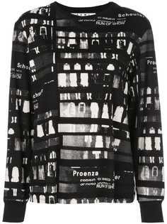 Proenza Schouler футболка PSWL Run of Show с длинными рукавами