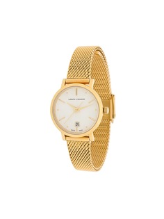 Larsson & Jennings часы Lugano Aurora Gold Milanese 26 мм