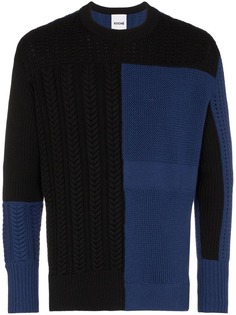 Koché джемпер в стиле колор-блок