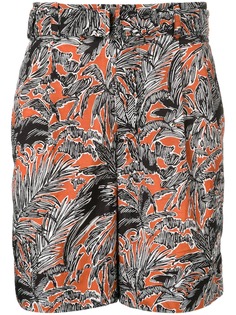 3.1 Phillip Lim шорты с пальмовым принтом