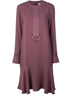 Tibi платье Triacetate с заниженной талией