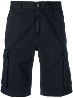 Stone Island шорты карго с нашивкой-логотипом