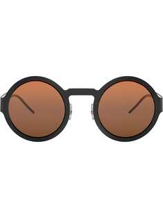 Dolce & Gabbana Eyewear солнцезащитные очки в круглой оправе