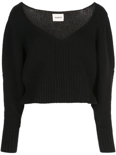 Khaite джемпер фактурной вязки