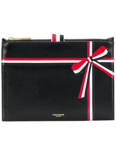 Thom Browne клатч с принтом