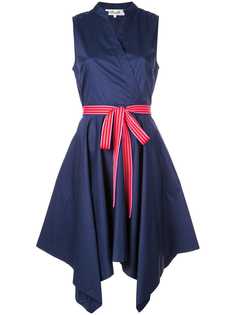 Diane von Furstenberg платье-рубашка с асимметричным подолом