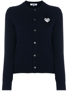 Comme Des Garçons Play кардиган с нашивкой-сердцем