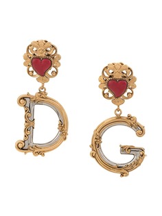 Dolce & Gabbana серьги D&G