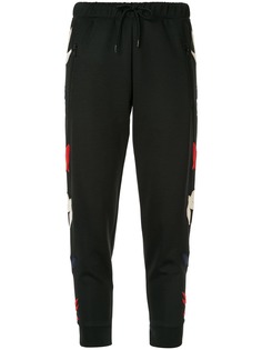 Être Cécile спортивные брюки с аппликацией