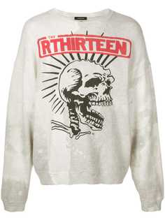 R13 толстовка с графичным принтом