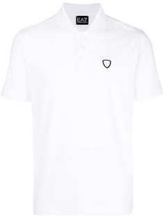 Ea7 Emporio Armani футболка-поло с логотипом
