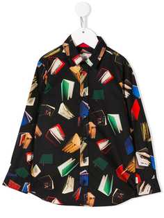 Paul Smith Junior рубашка с принтом