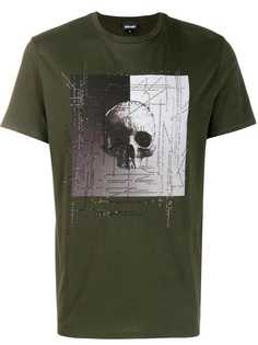 Just Cavalli футболка с декором Skull