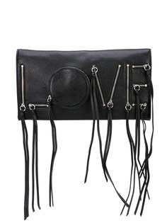 Rebecca Minkoff Love zip-embellished clutch