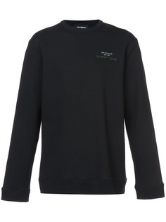 Raf Simons толстовка с принтом на спине