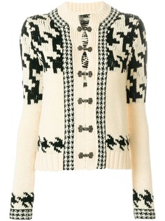 Yohji Yamamoto Pre-Owned кардиган с узором