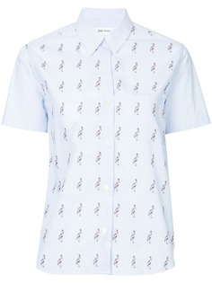 Jimi Roos рубашка с принтом фламинго