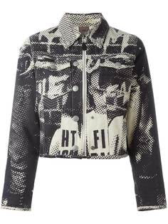 Jean Paul Gaultier Pre-Owned джинсовая куртка с принтом