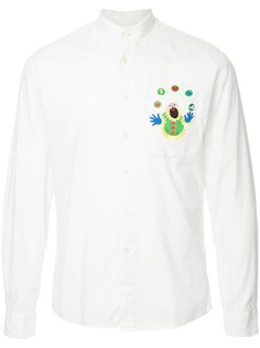 Walter Van Beirendonck Pre-Owned рубашка с аппликацией спереди