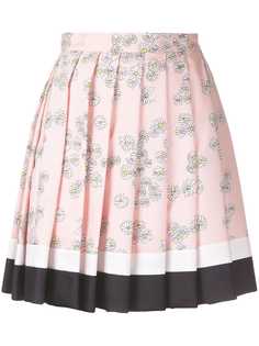 Macgraw короткая юбка с цветочным принтом