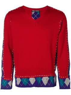 Issey Miyake Pre-Owned свитер с принтом