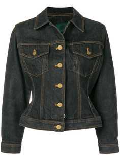 Jean Paul Gaultier Pre-Owned облегающая джинсовая куртка