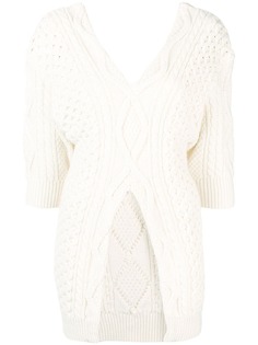 3.1 Phillip Lim джемпер с узором косы