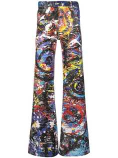 Charles Jeffrey Loverboy брюки с принтом краски