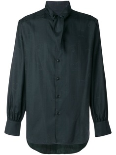 Vivienne Westwood фактурная рубашка с завязкой на воротнике